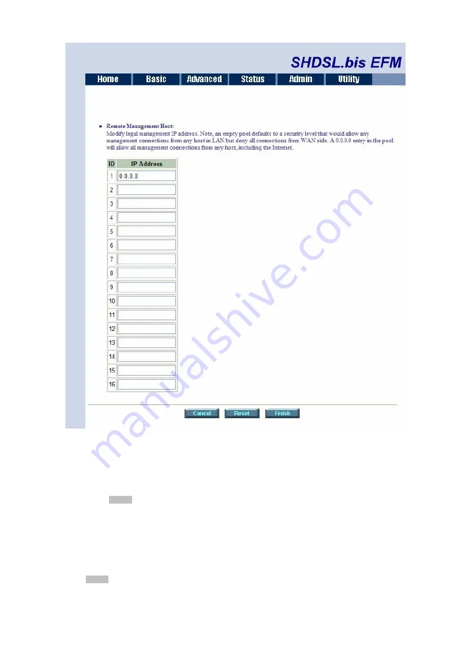 XtendLan XL-EFM-404 User Manual Download Page 38