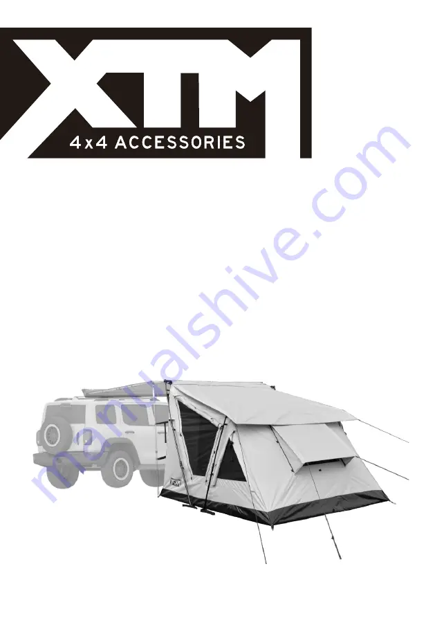 XTM AWNING HUB Instruction Manual Download Page 1