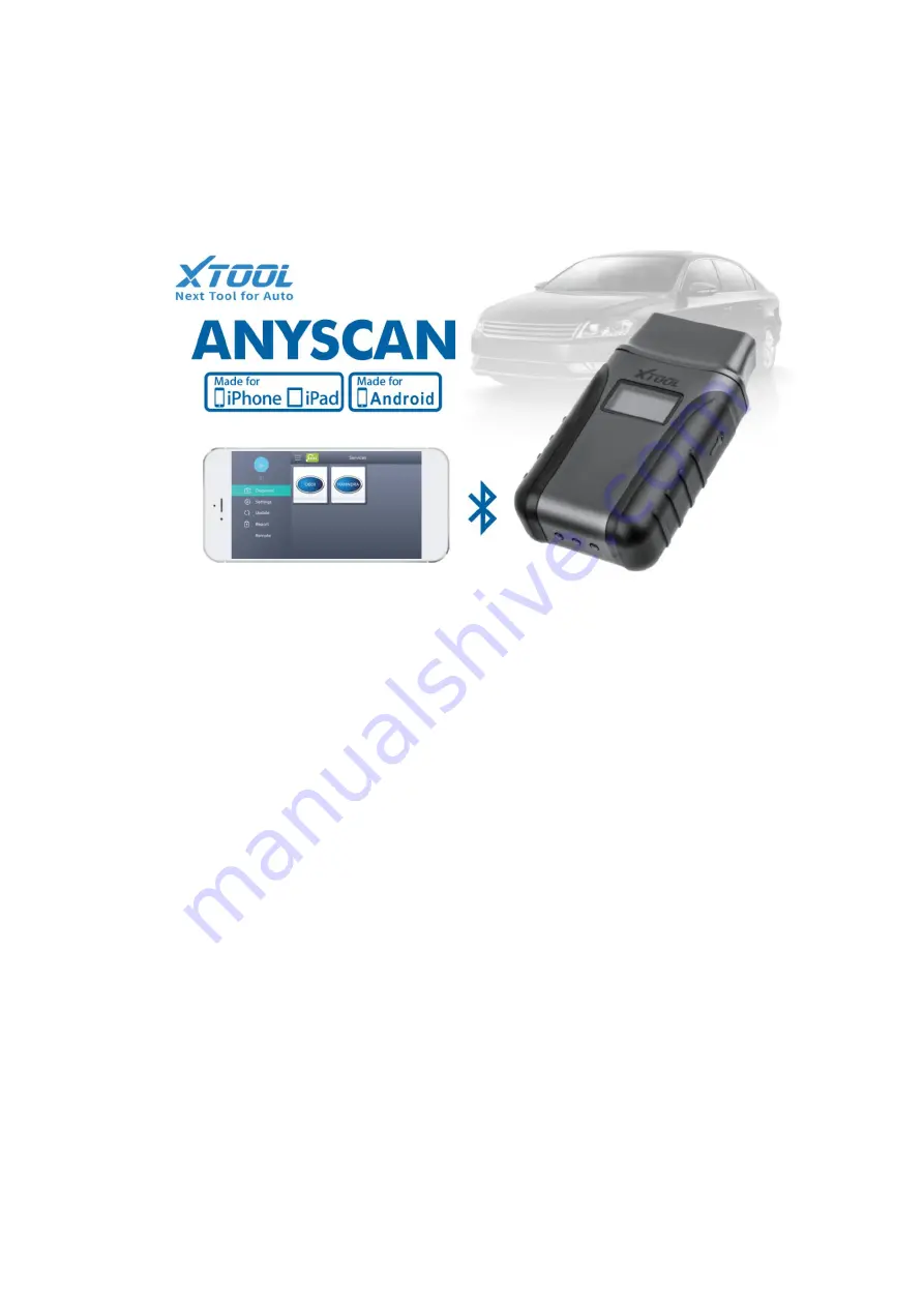 Xtool Anyscan A30D User Manual Download Page 1