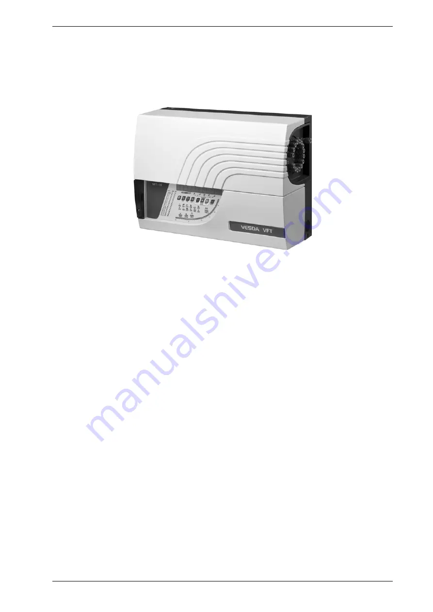 Xtralis VESDA VFT-15-C Product Manual Download Page 9