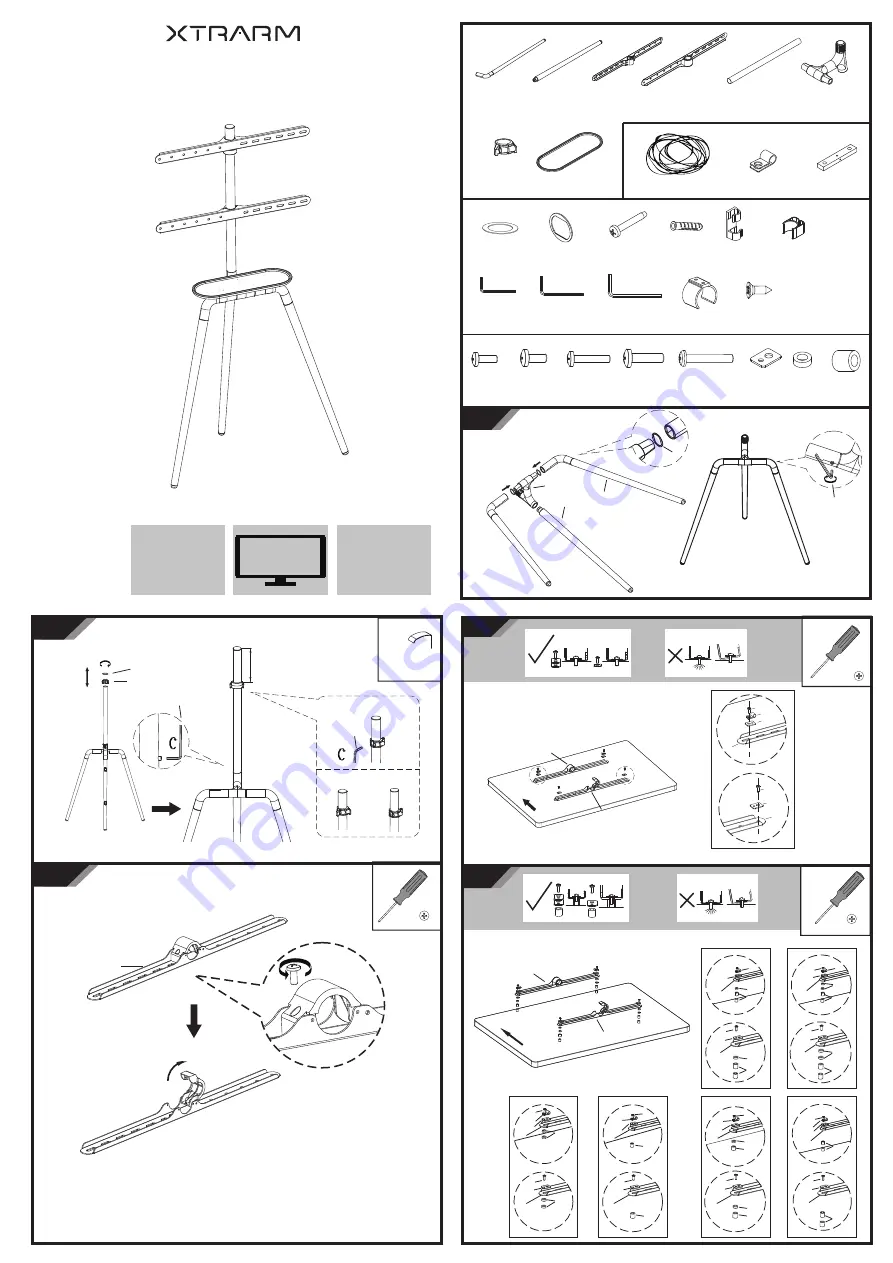 XTRARM XTR-FS2060 Quick Start Manual Download Page 1