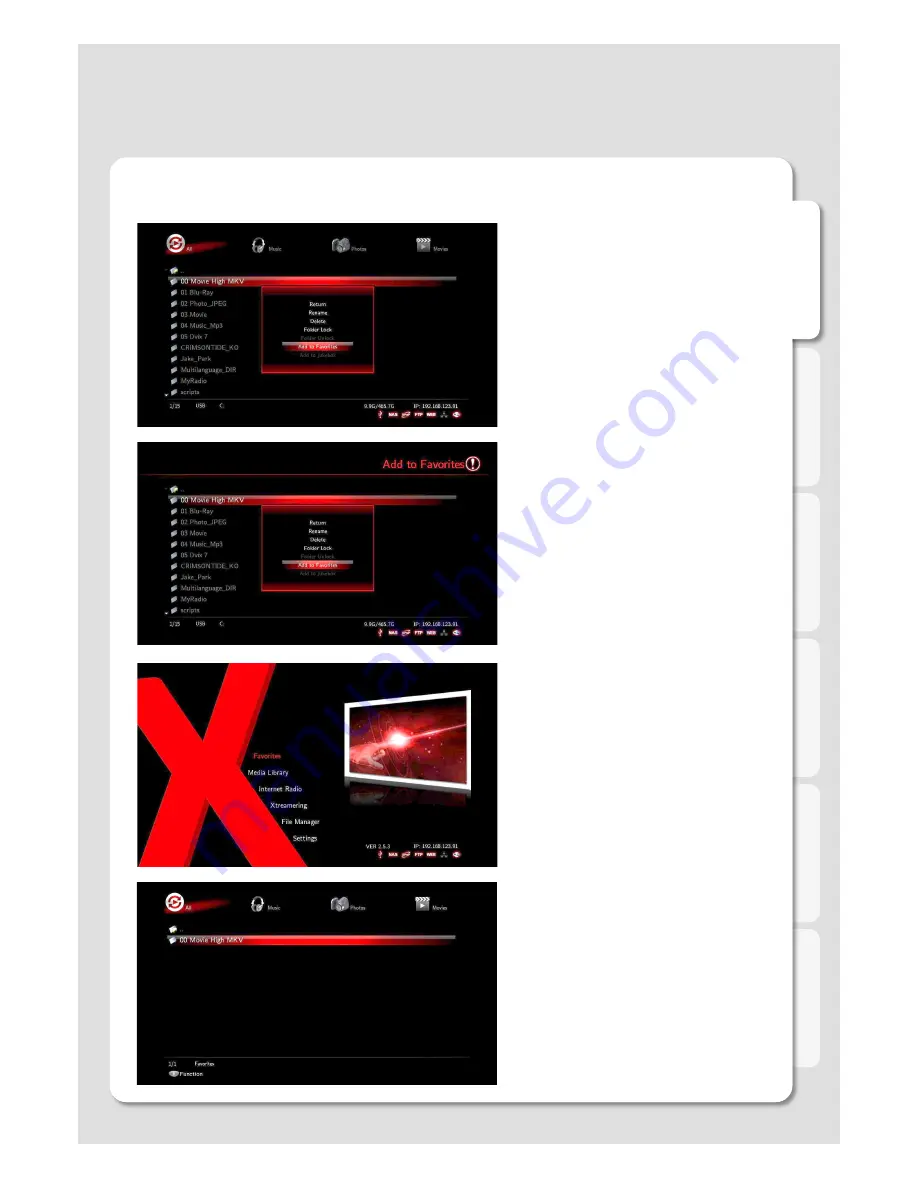 Xtreamer DVD Media Player Скачать руководство пользователя страница 35