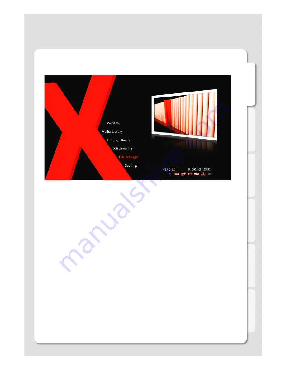 Xtreamer DVD Media Player User Manual Download Page 104