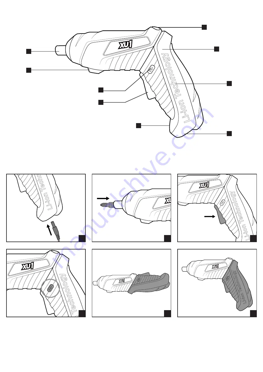 XU1 XSD-360 Operating Instructions Manual Download Page 4