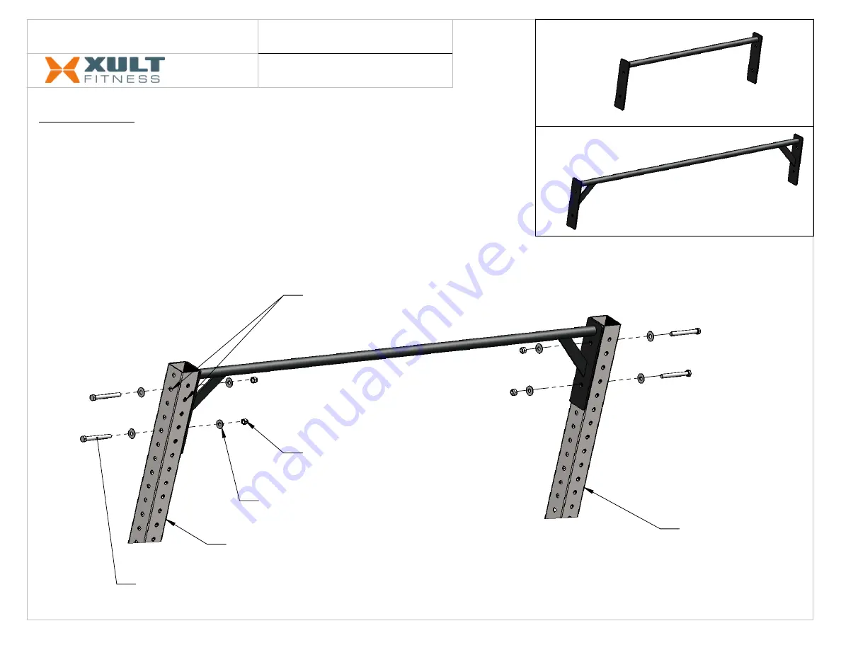 XULT Fitness XT-20-FS Assembly Manual Download Page 2