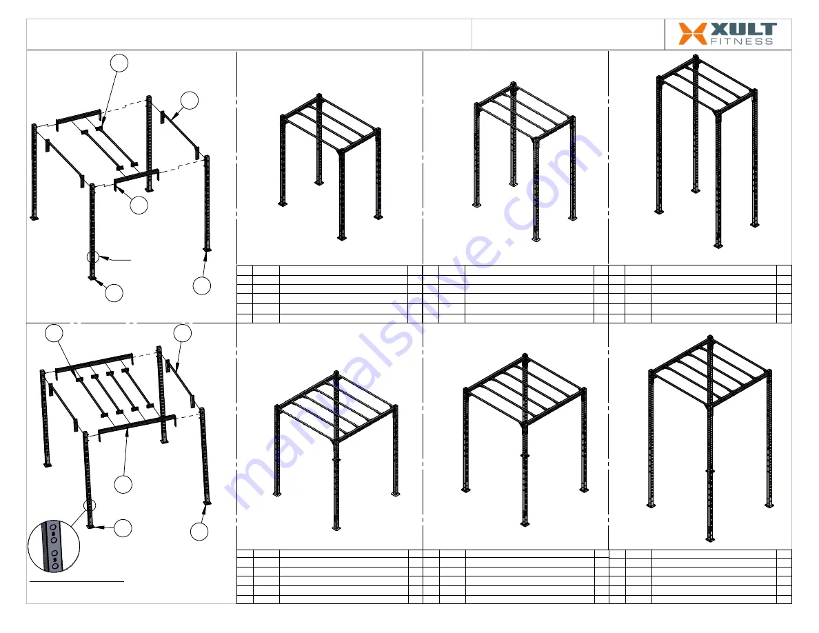 XULT Fitness XT-MON-02 Assembly Manual Download Page 2