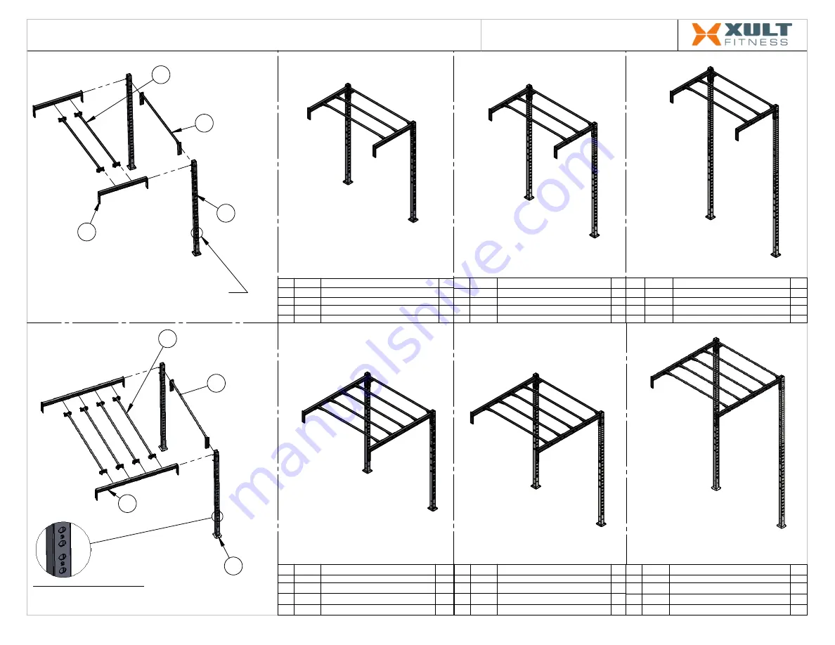 XULT Fitness XT-MON-02 Assembly Manual Download Page 3