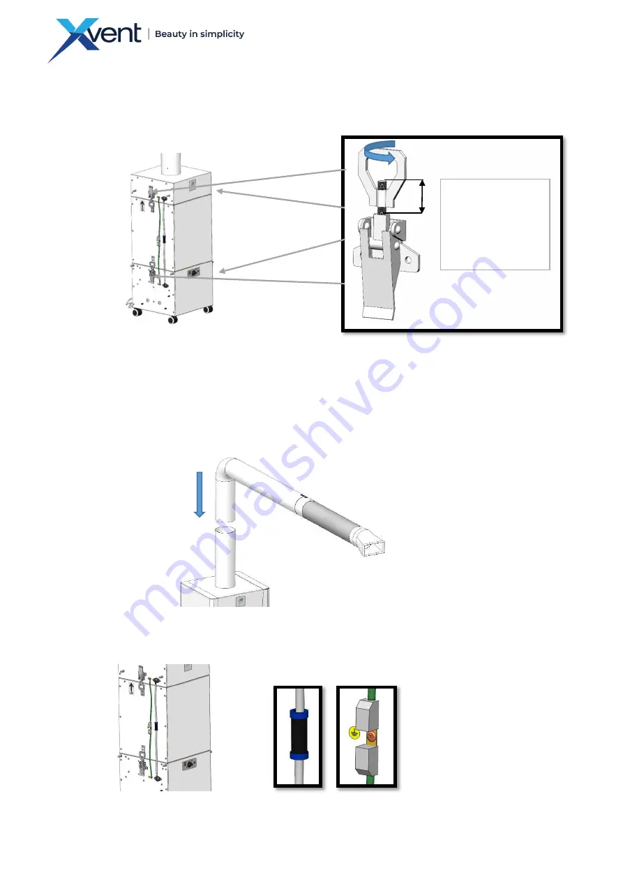 Xvent MiracleAir 300-A1 Instructions For Use And Installation Download Page 23