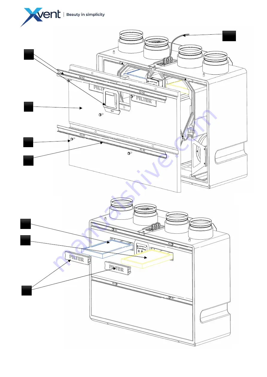 Xvent XH1-30-ECS0HRPAS-0A0 Скачать руководство пользователя страница 8