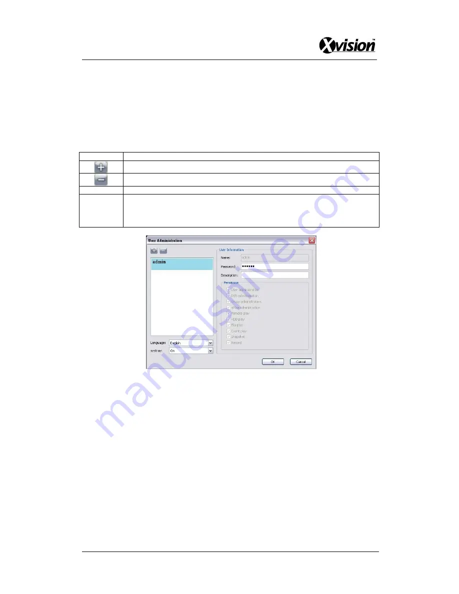 XVision X16D User Manual Download Page 70