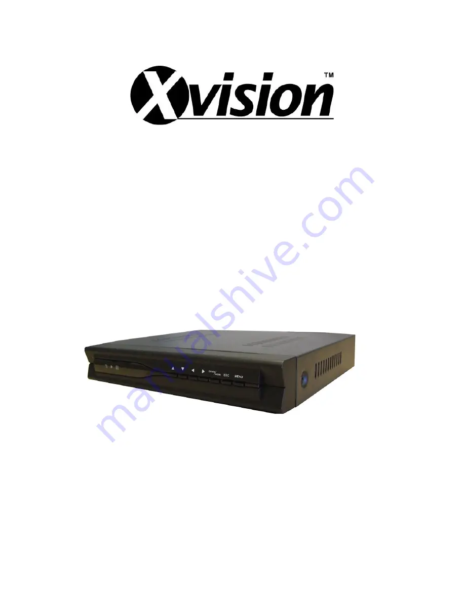 XVision X4D1H User Manual Download Page 1