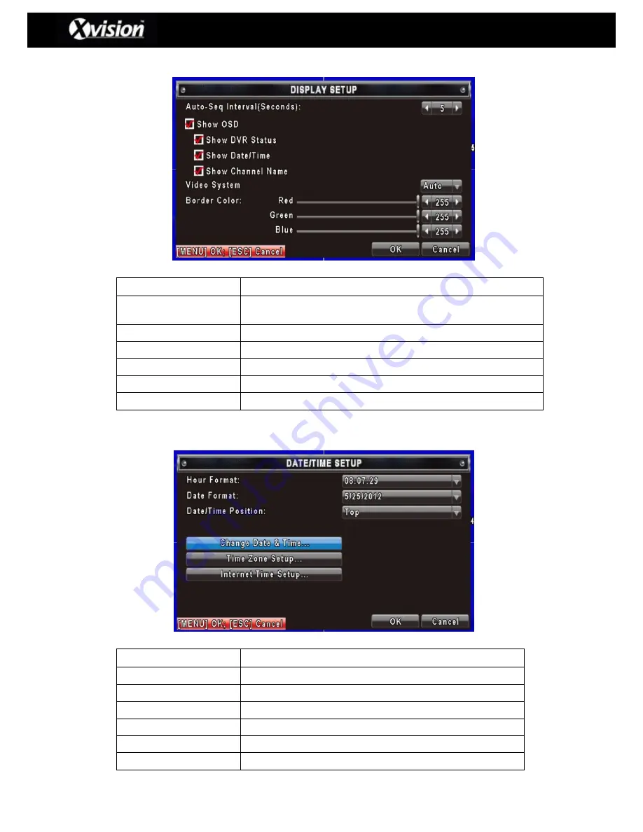 XVision X4D1H User Manual Download Page 19