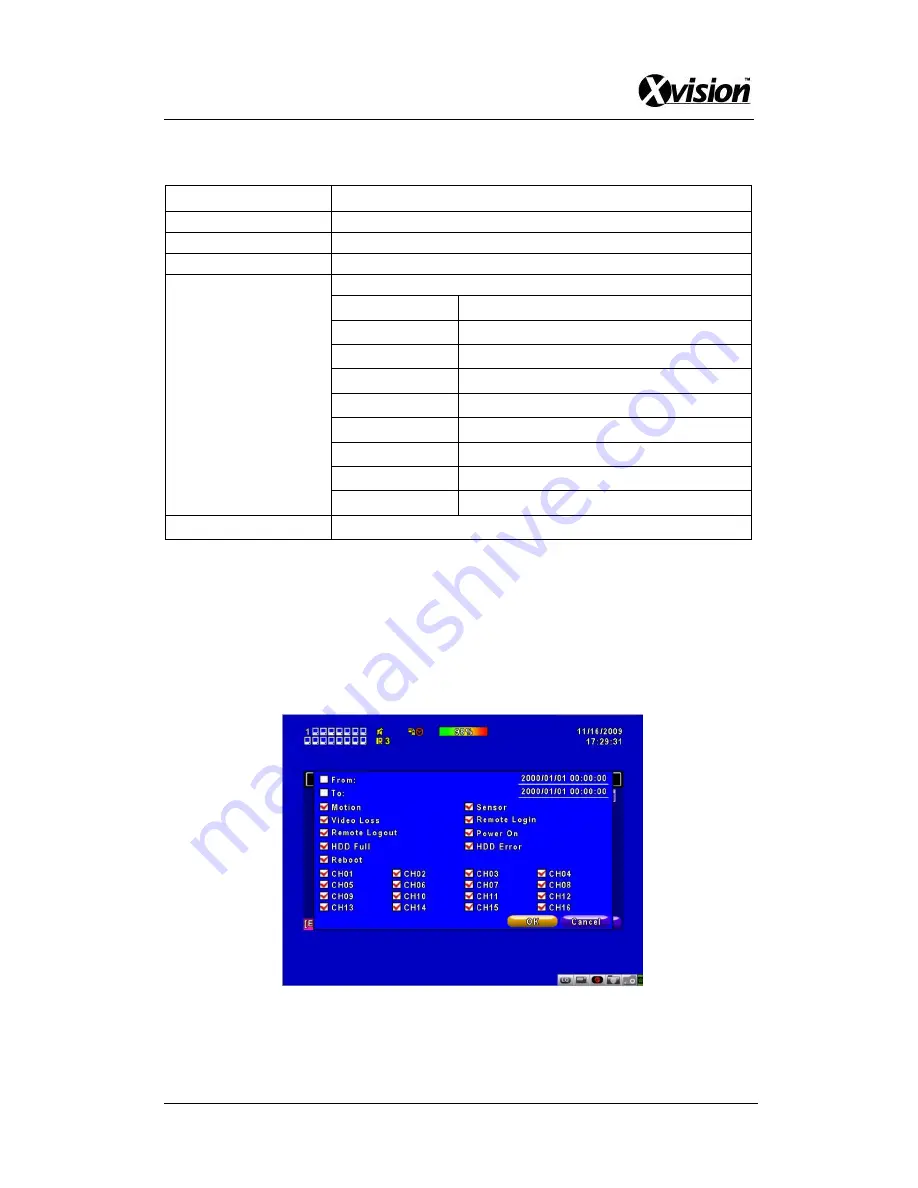 XVision X8D User Manual Download Page 43