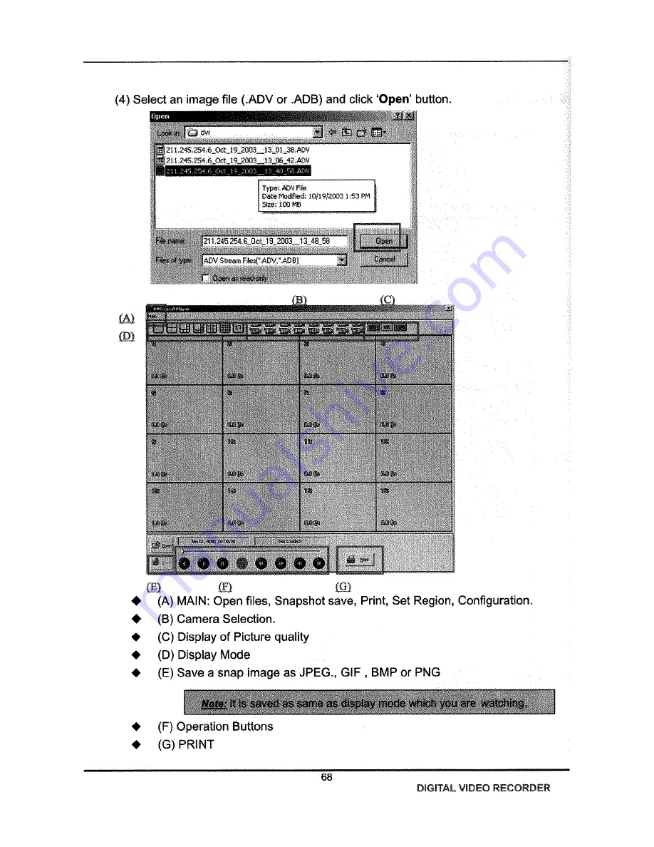 XVision XDVR Скачать руководство пользователя страница 68