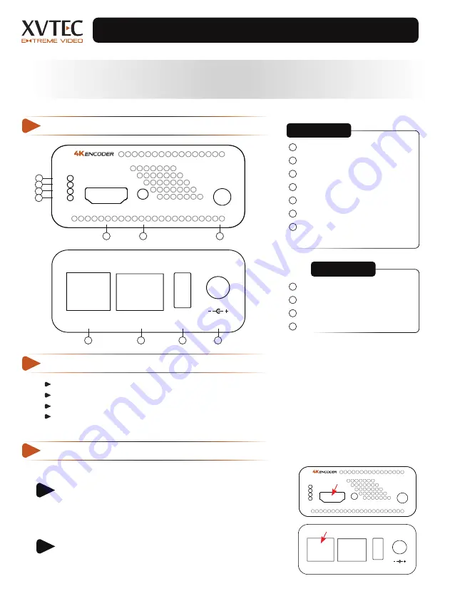 XVTEC XVC-ULTRA Quick Installation Manual Download Page 1