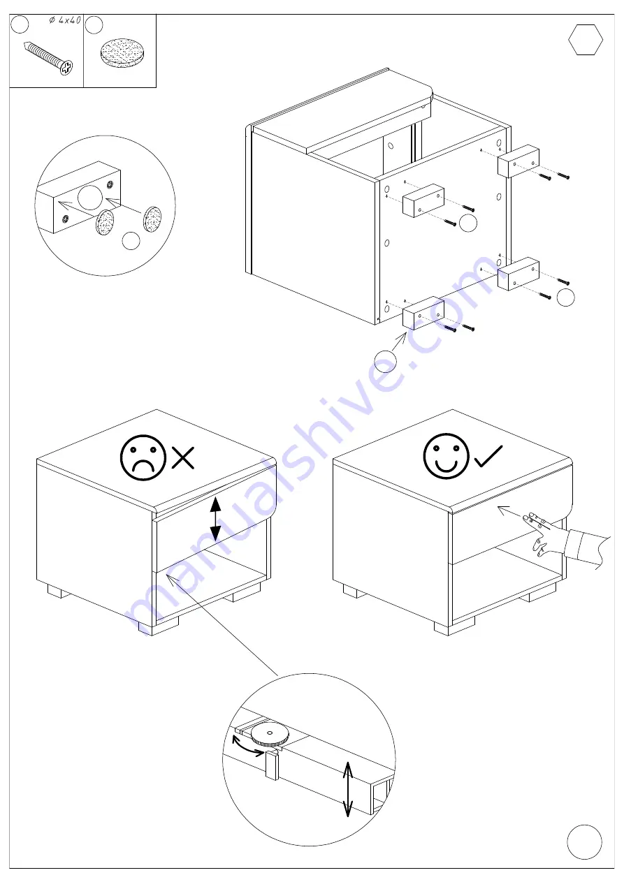 Xxxlutz COOL C-06 R Assembly Instructions Download Page 4