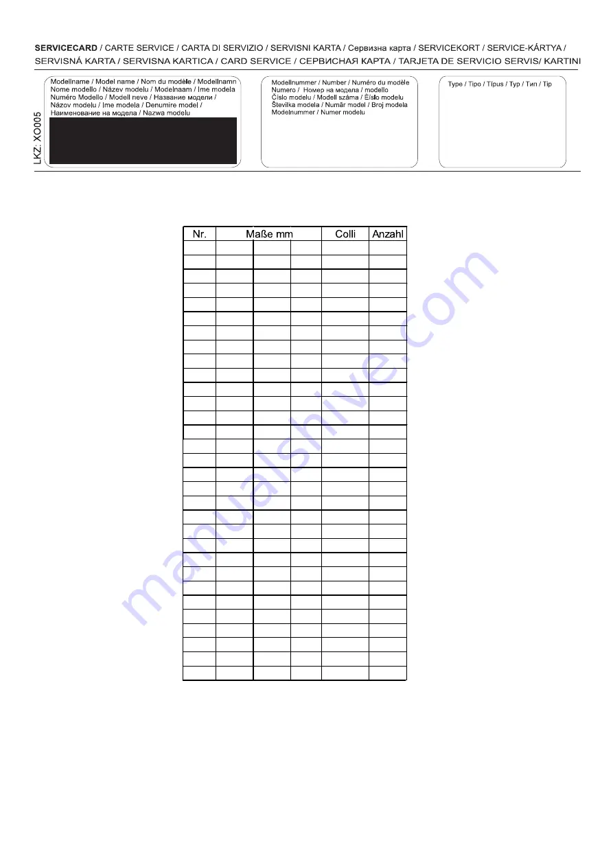 Xxxlutz OLIVER X03A5T20 Installation Instructions Manual Download Page 3