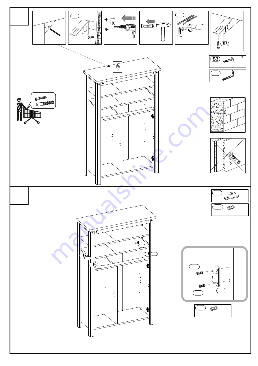 Xxxlutz OLIVER X03A5T20 Installation Instructions Manual Download Page 21