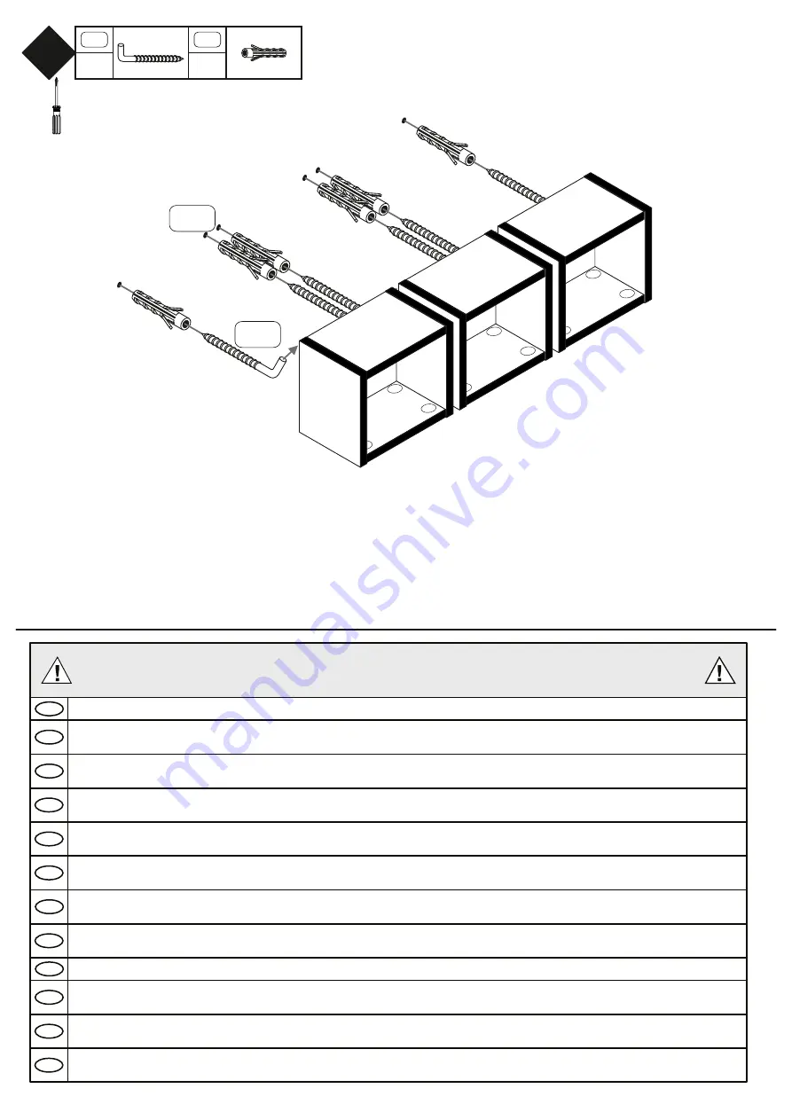 Xxxlutz Regale/30-3er Assembly Instructions Download Page 4