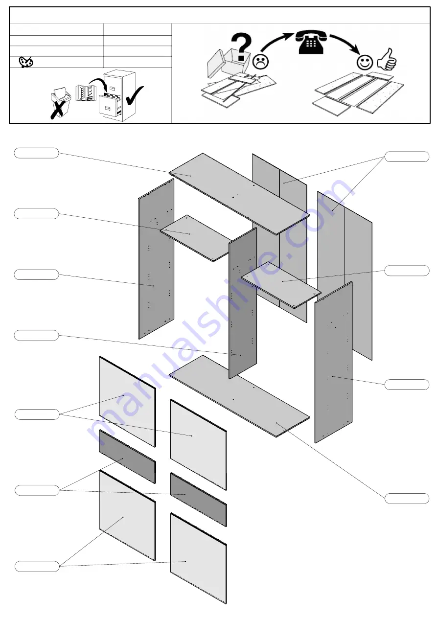 Xxxlutz W3NS823E5 Assembling Instruction Download Page 5