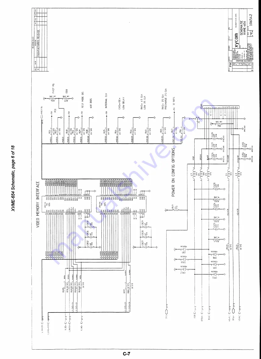 Xycom XVME-654 Manual Download Page 82