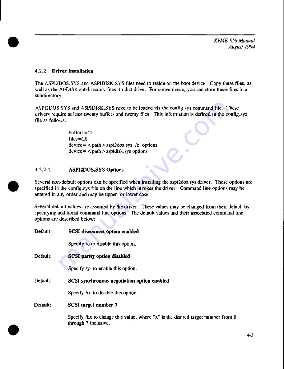 Xycom XVME-956 Series Manual Download Page 58