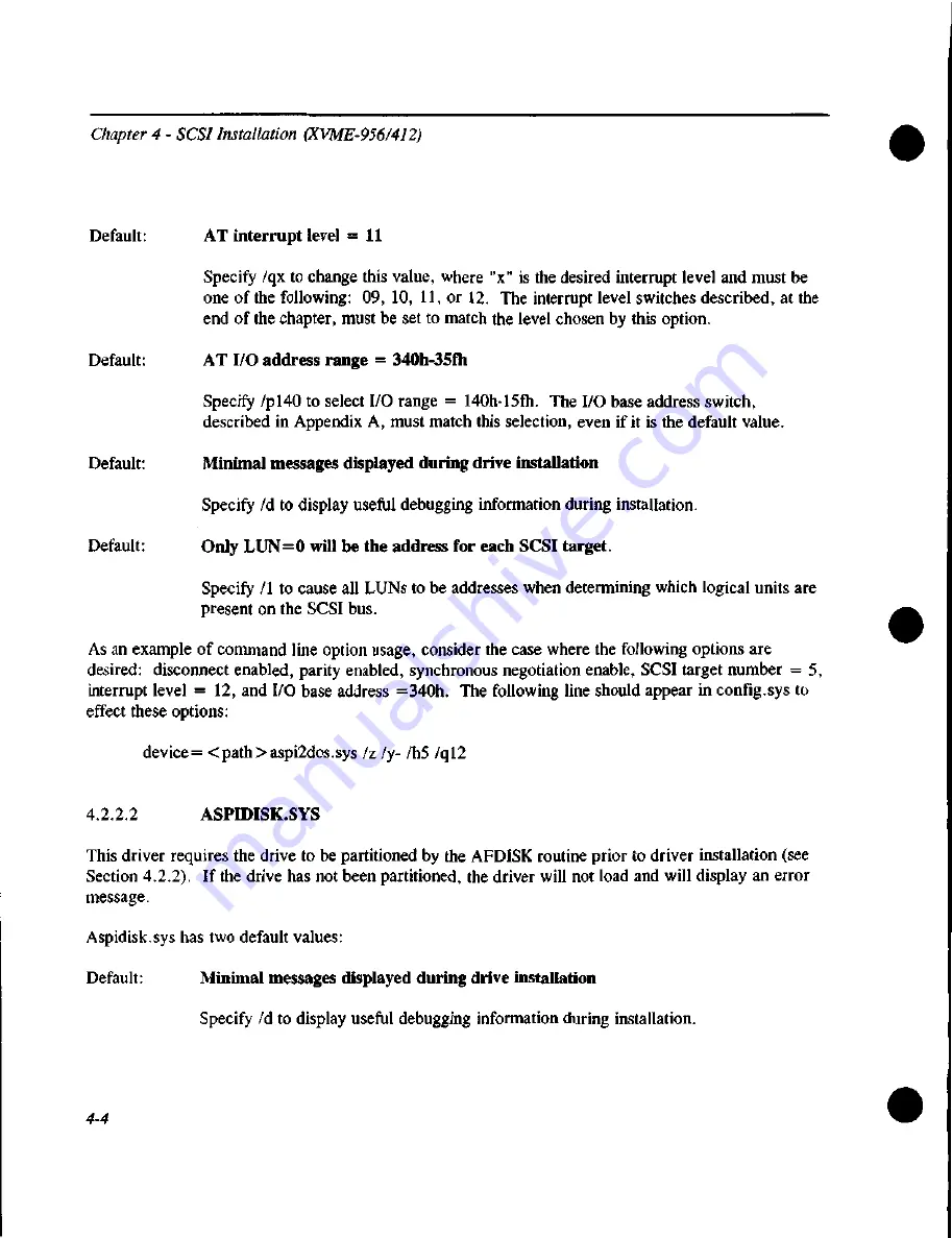 Xycom XVME-956 Series Manual Download Page 59