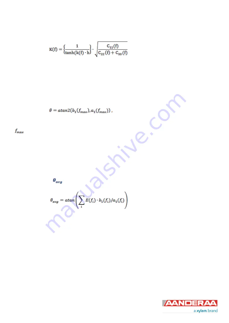 Xylem Aanderaa Motus 5729 Operating Manual Download Page 31