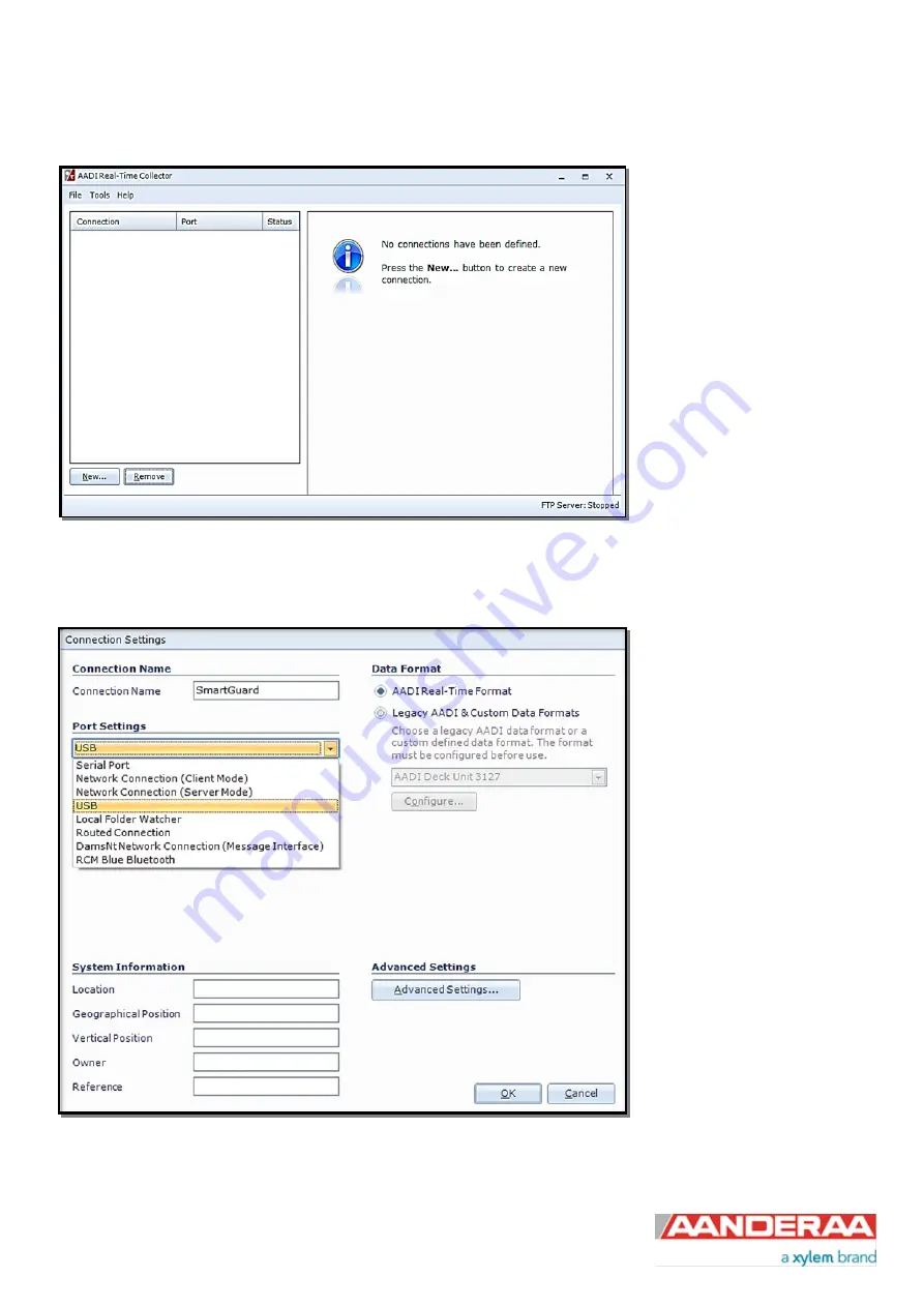 Xylem Aanderaa Motus 5729 Operating Manual Download Page 36