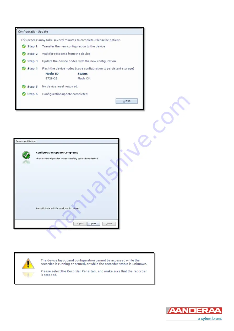 Xylem Aanderaa Motus 5729 Operating Manual Download Page 41