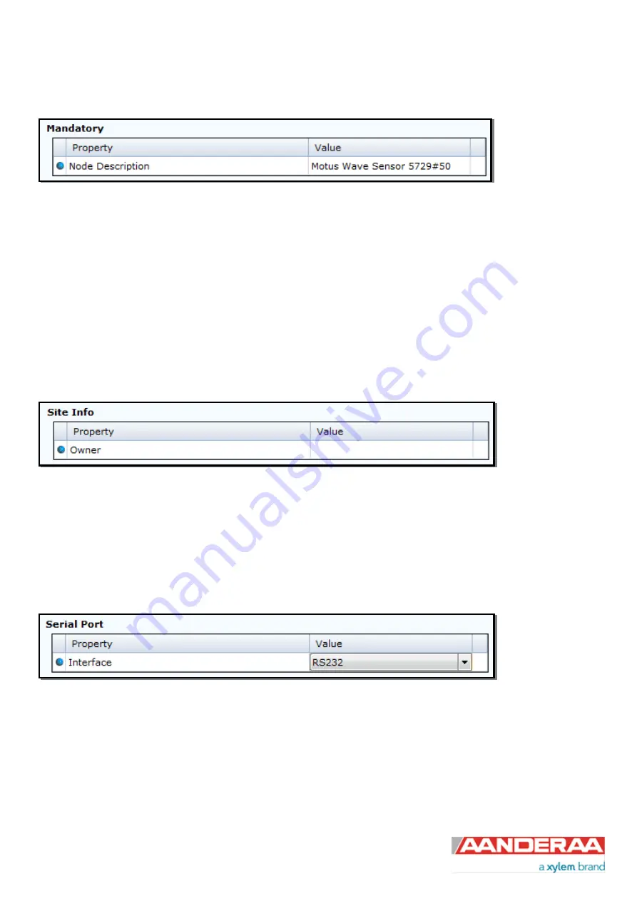 Xylem Aanderaa Motus 5729 Operating Manual Download Page 51