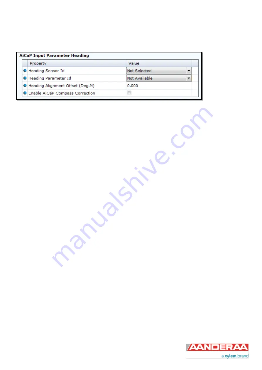 Xylem Aanderaa Motus 5729 Operating Manual Download Page 54