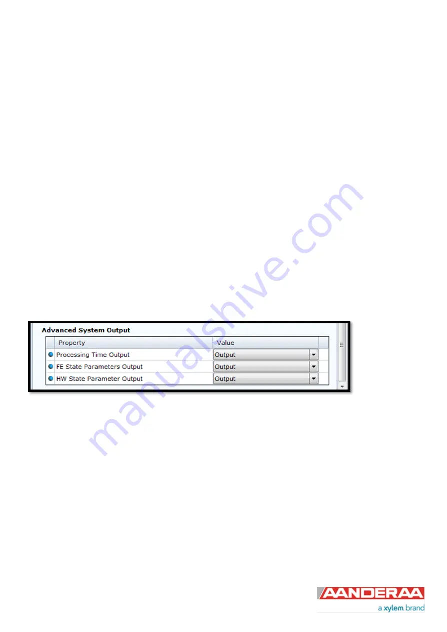 Xylem Aanderaa Motus 5729 Operating Manual Download Page 77