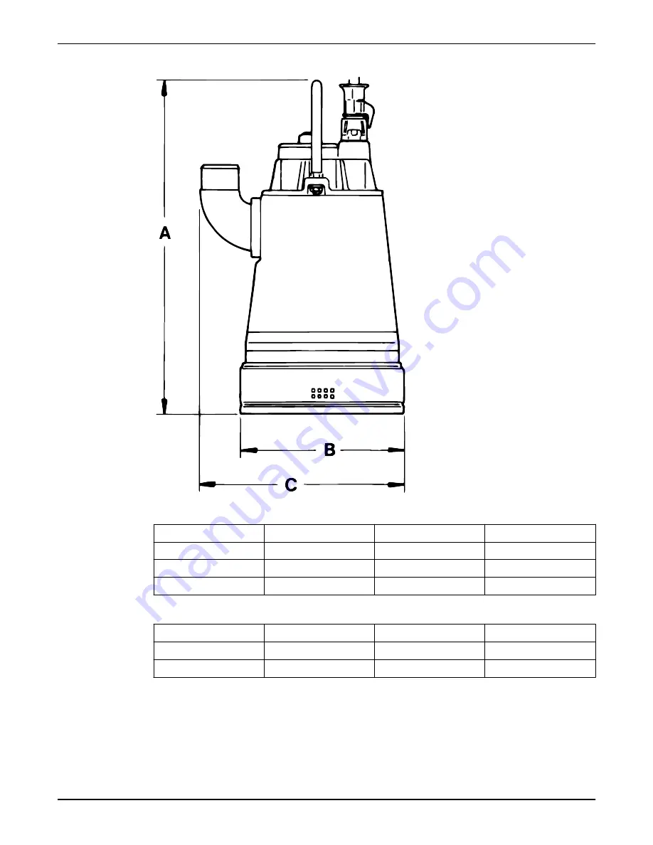 Xylem Flygt 2075 Скачать руководство пользователя страница 56