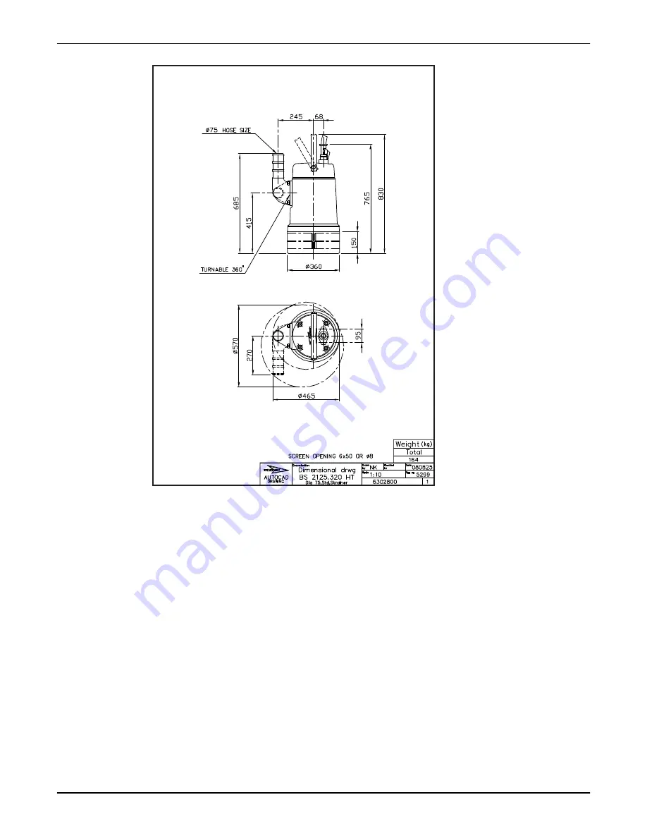 Xylem Flygt 2125 Скачать руководство пользователя страница 45