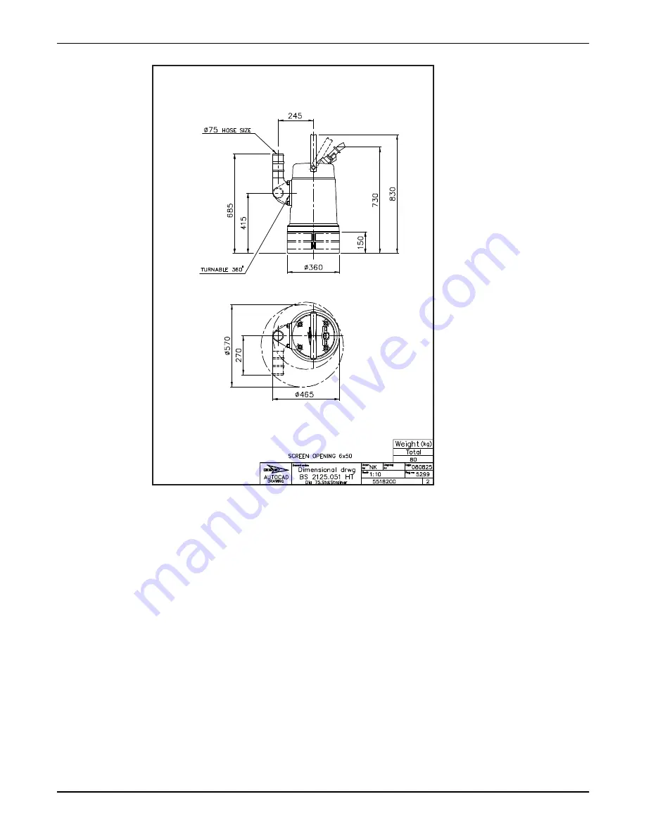 Xylem Flygt 2125 Installation, Operation And Maintenance Manual Download Page 47