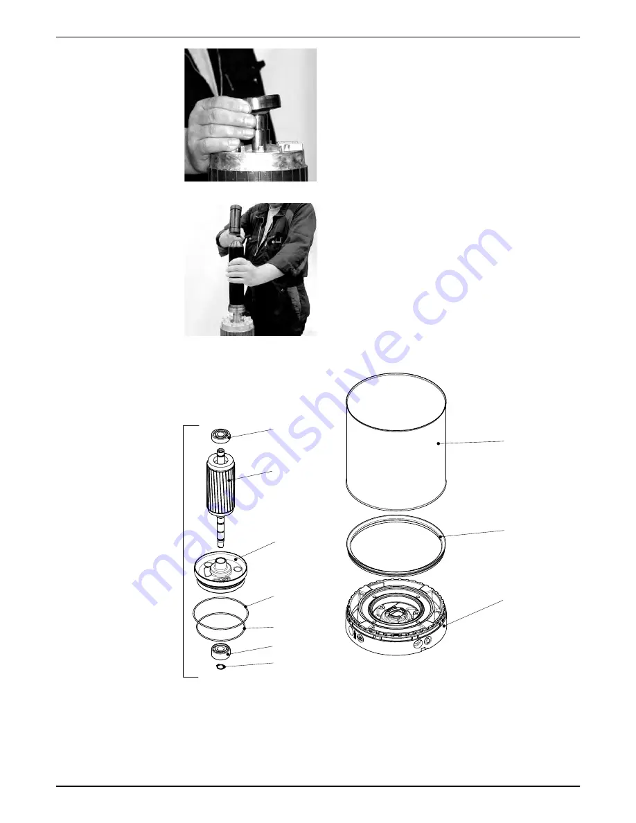 Xylem FLYGT 2640.181 Service And Repair Instructions Download Page 44