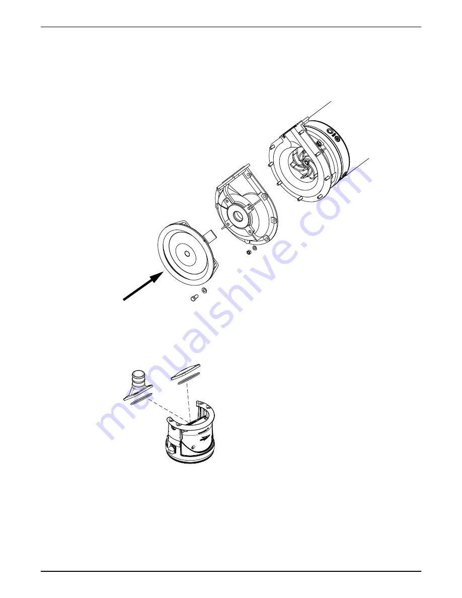 Xylem FLYGT 2640.181 Service And Repair Instructions Download Page 56