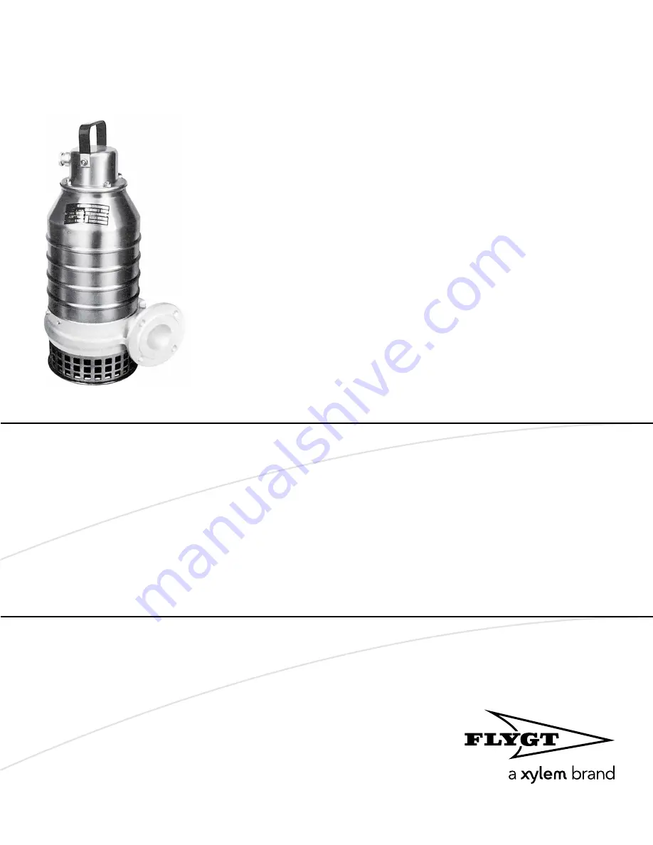 Xylem Flygt 3060 Installation, Operation And Maintenance Manual Download Page 1