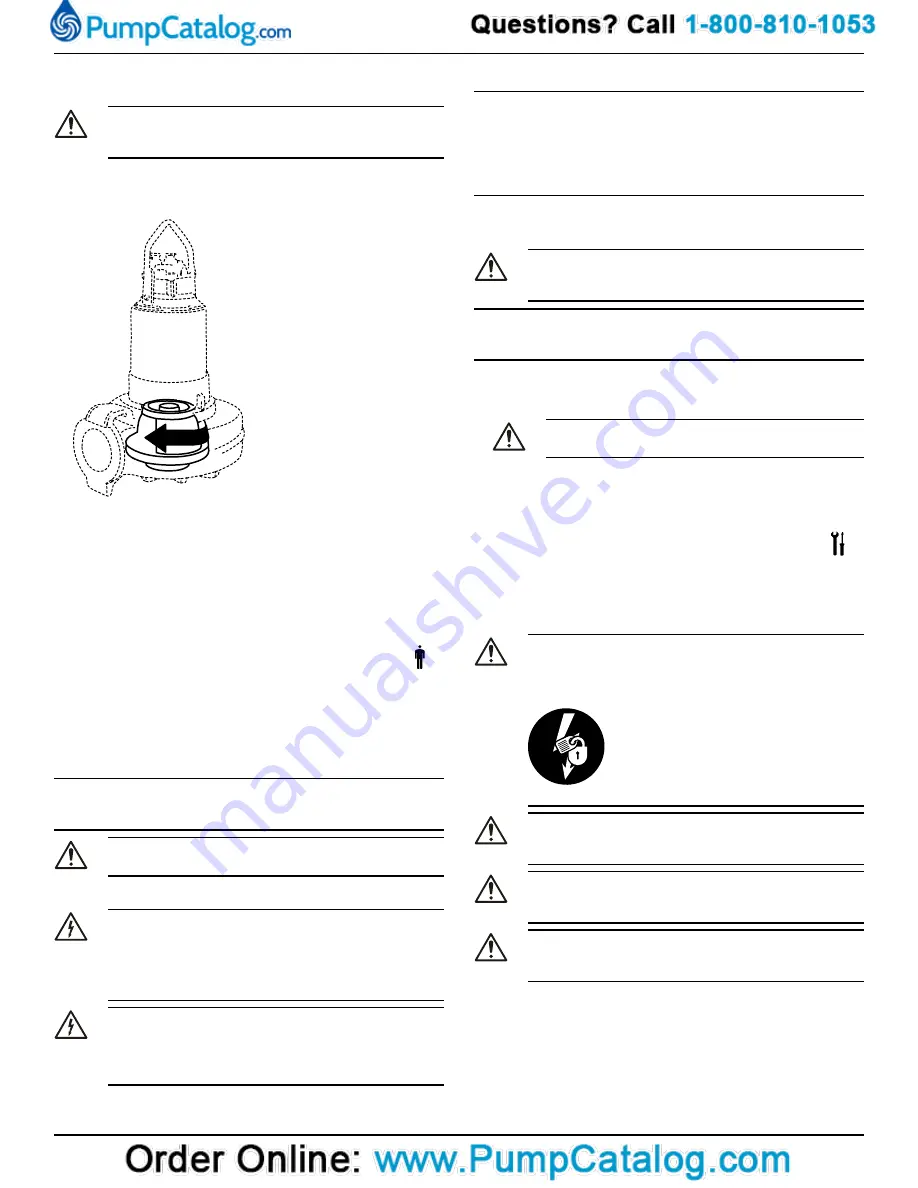 Xylem GOULDS 2GFK2412H Installation, Operation And Maintenance Manual Download Page 16