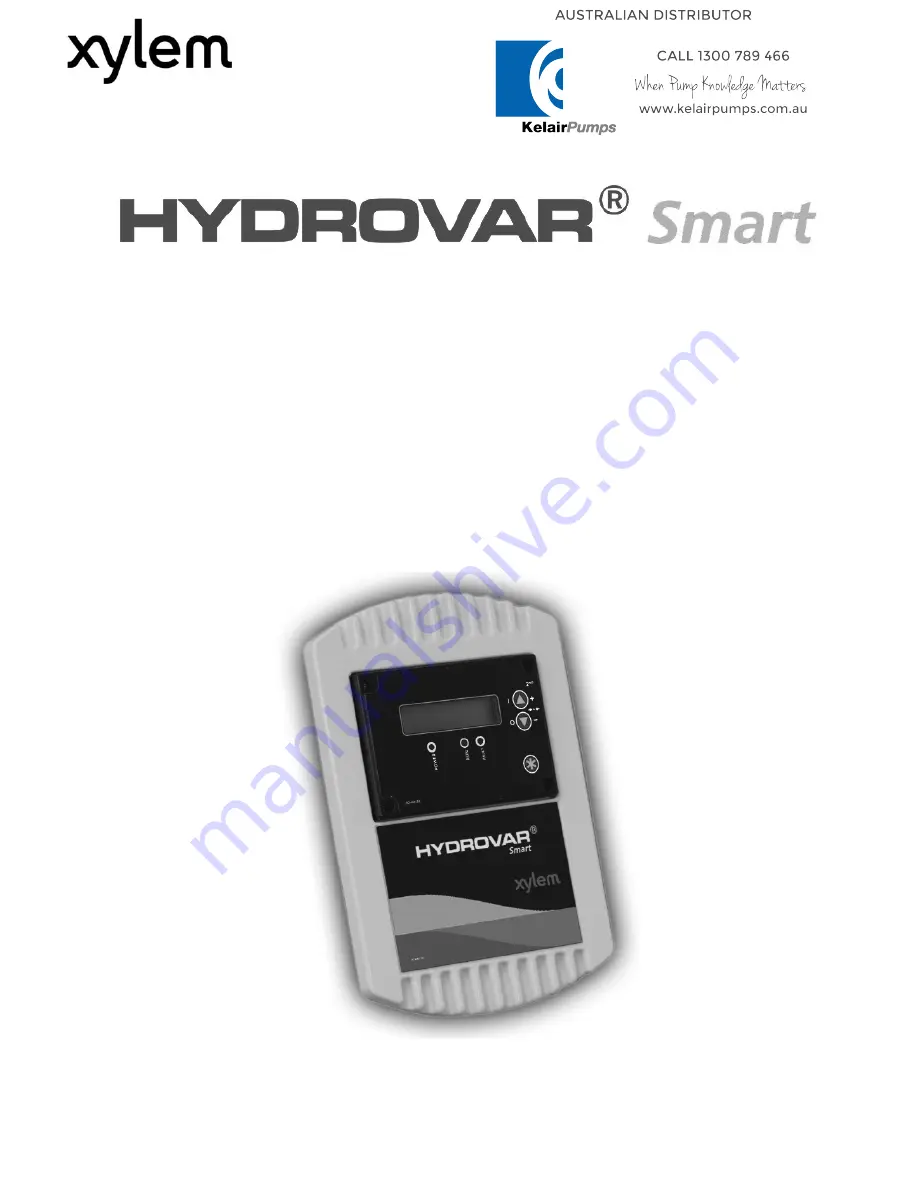 Xylem HYDROVAR smart Operating Instructions Manual Download Page 1