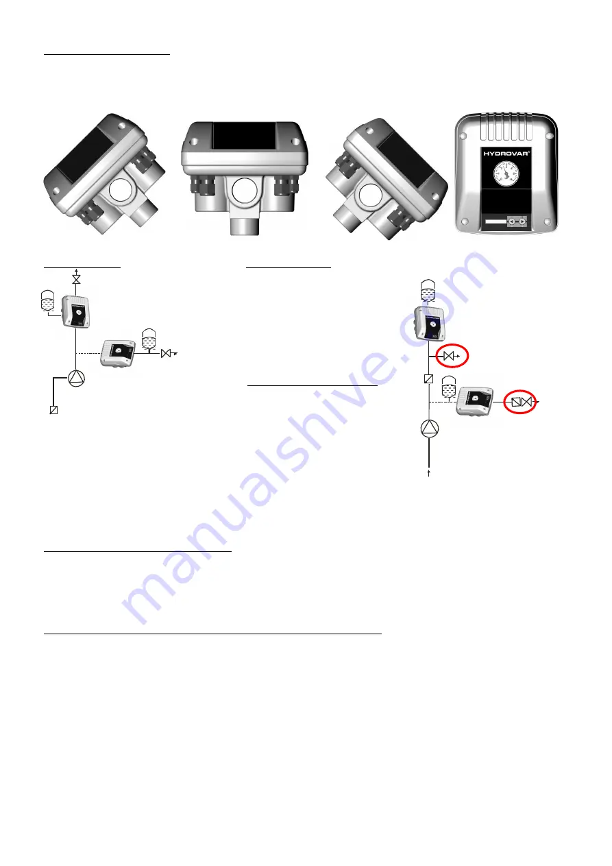 Xylem HYDROVAR Watercooled Installation And Operating Instructions Manual Download Page 42