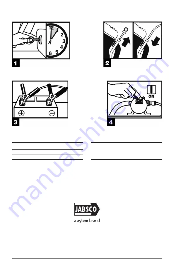 Xylem JABSCO 17850-1012 Instruction Manual Download Page 11