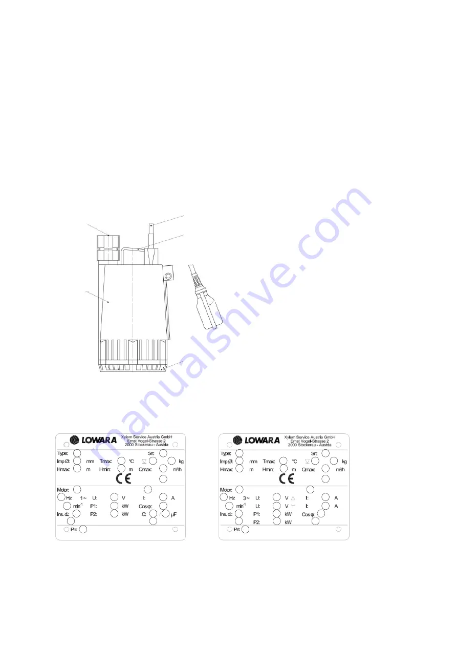 Xylem LOWARA Sekamatik 3MK2 Owner'S Installation, Operation And Maintenance Manual Download Page 281