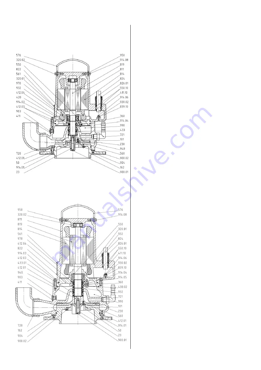 Xylem LOWARA SEKAMATIK 50D Series Installation And Operation Instruction Manual Download Page 22