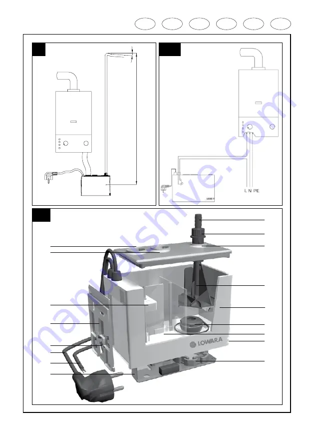 Xylem LOWARA TP1 Installation And Operating Instructions Manual Download Page 3