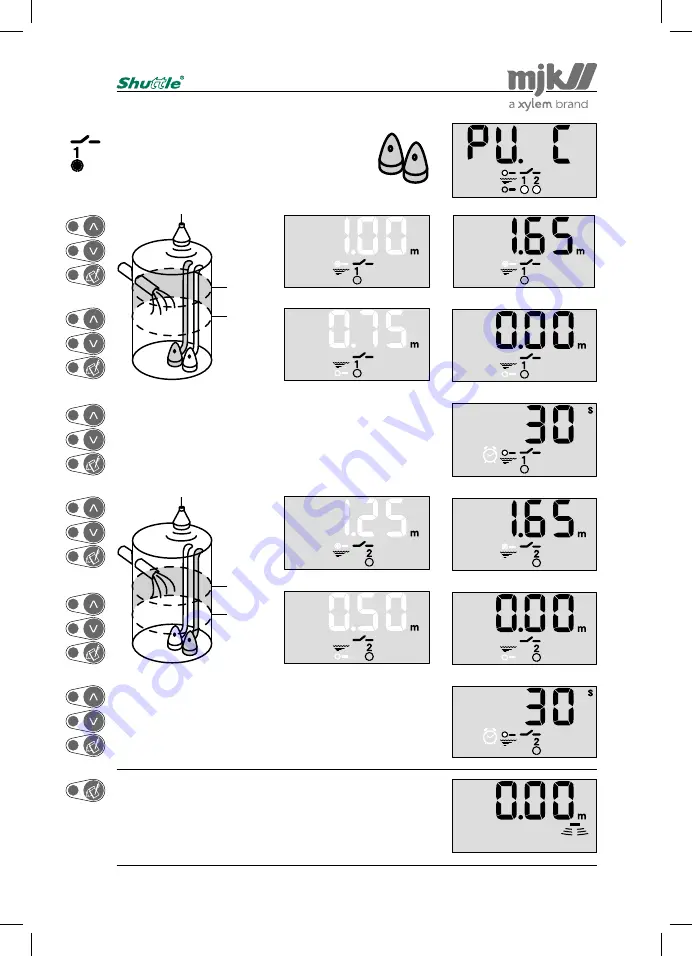 Xylem MJK Shuttle Manual Download Page 22