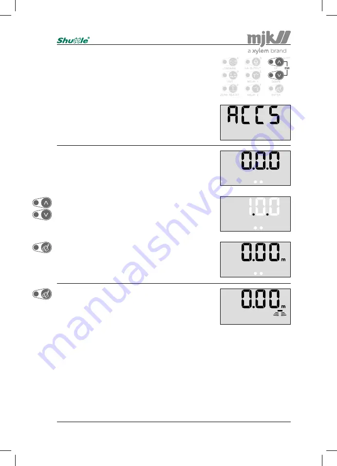 Xylem MJK Shuttle Manual Download Page 58