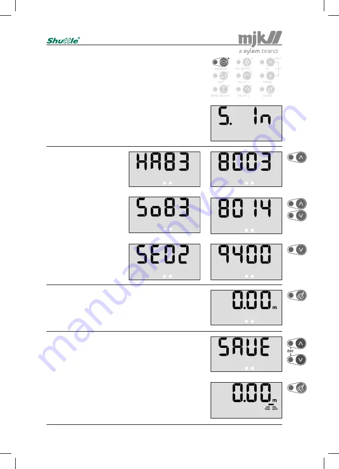 Xylem MJK Shuttle Manual Download Page 59