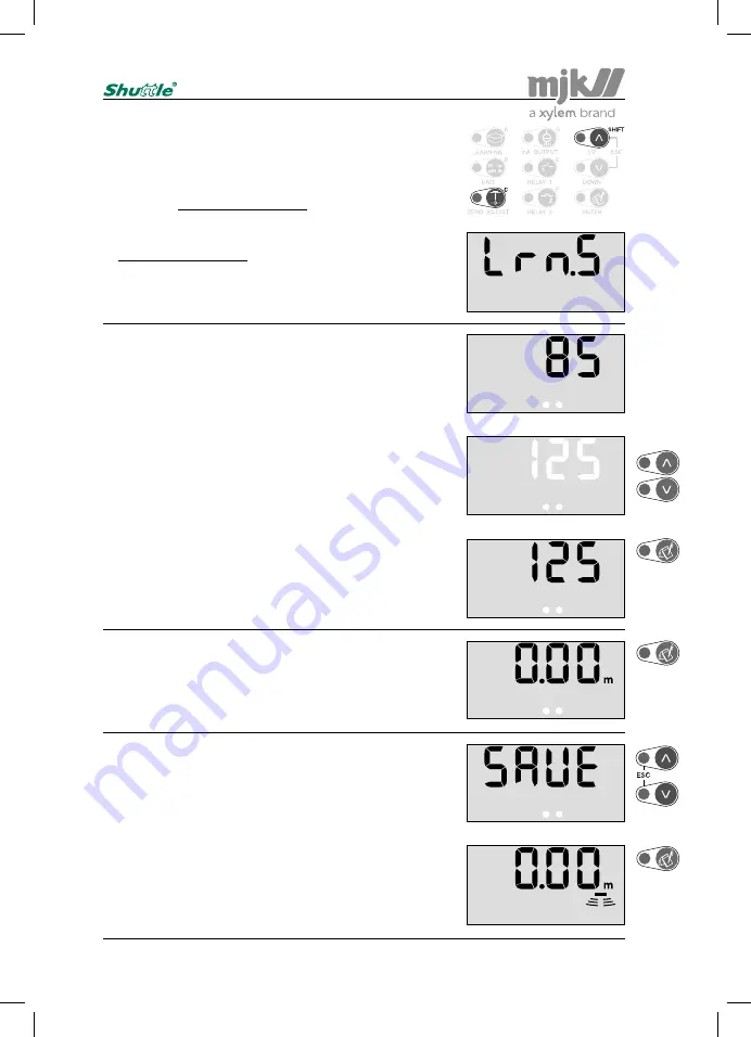 Xylem MJK Shuttle Manual Download Page 67